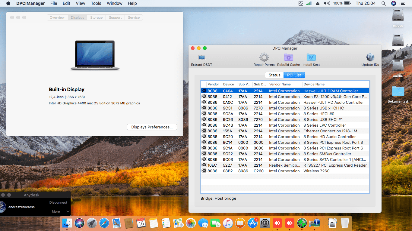 Lenovo Thinkpad X240 [Intel HD 4400] 2